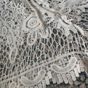 Eshe Shorts - Off-White Lacey Shorts Eshe Shorts - Off-White Lacey Shorts